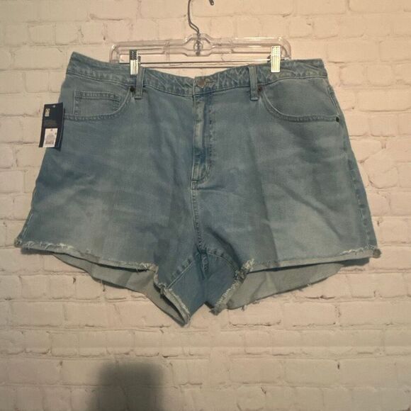 Universal Thread Women’s High-Rise 90s Cutoff Denim Shorts – Size 18 – Light Was - Picture 1 of 2